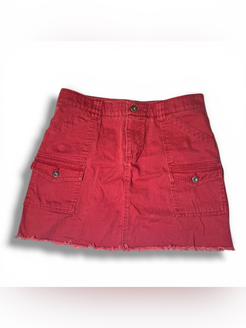 Fossil Vintage Denim Cargo Mini Skirt- Size 4